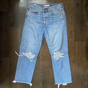 Levis Wedgie Straight Jeans